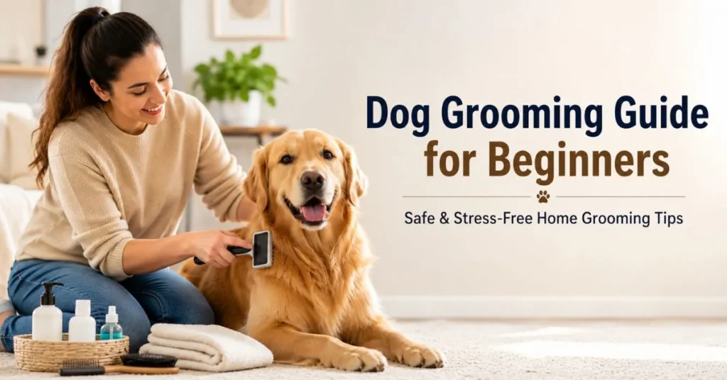 dog grooming guide for beginners
