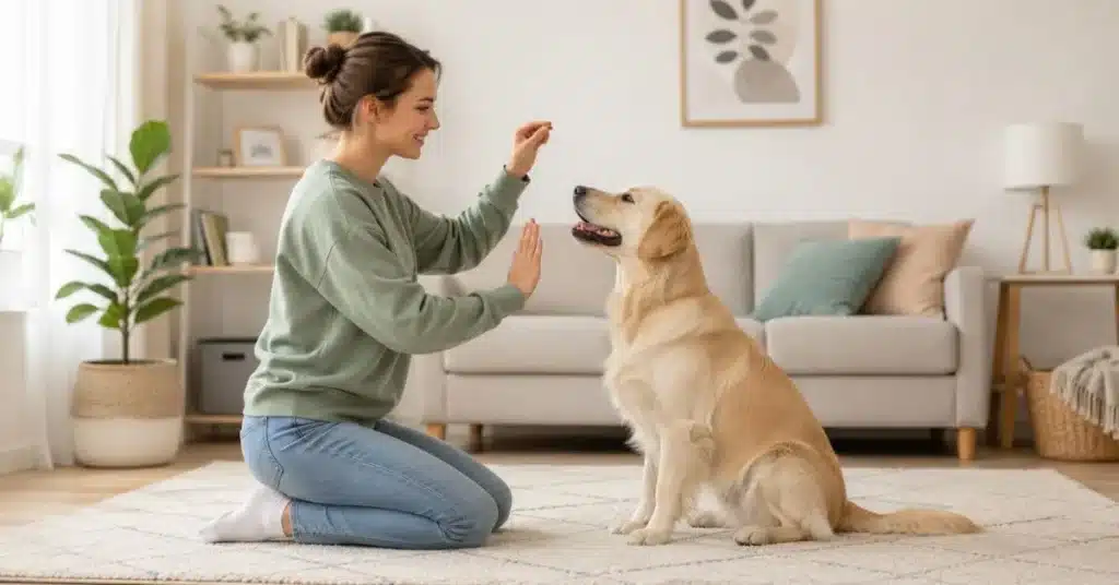 how to train a dog at home