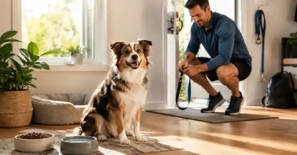 Morning Dog Care Routine