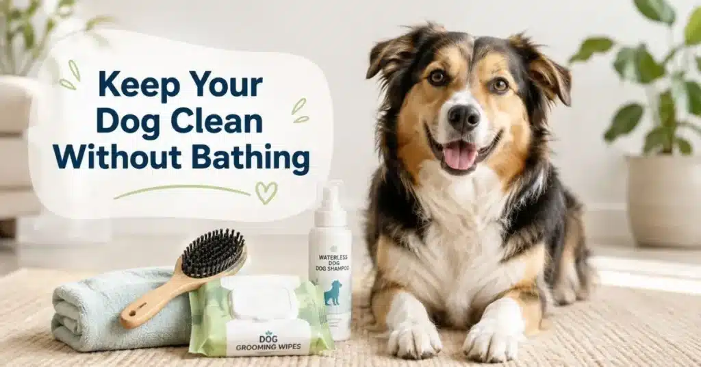 How to Keep Your Dog Clean Without Bathing