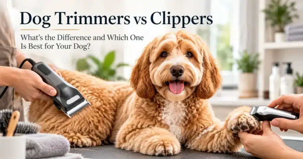 Dog Trimmers vs Clippers