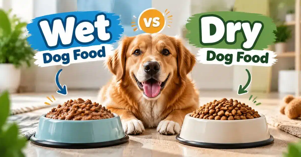 Wet vs Dry Dog Food